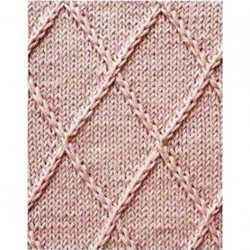 Скачать схема Узор из перекрестных петель 2