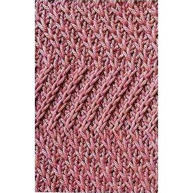 Скачать схема Узор из перекрестных петель 4